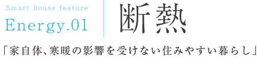 Energy.03：蓄エネ「家庭用蓄電システムで万が一の時も安心」